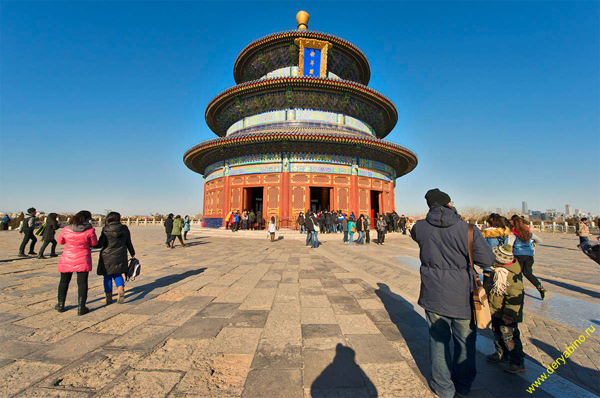 Храм неба Пекин Китай China Beijing