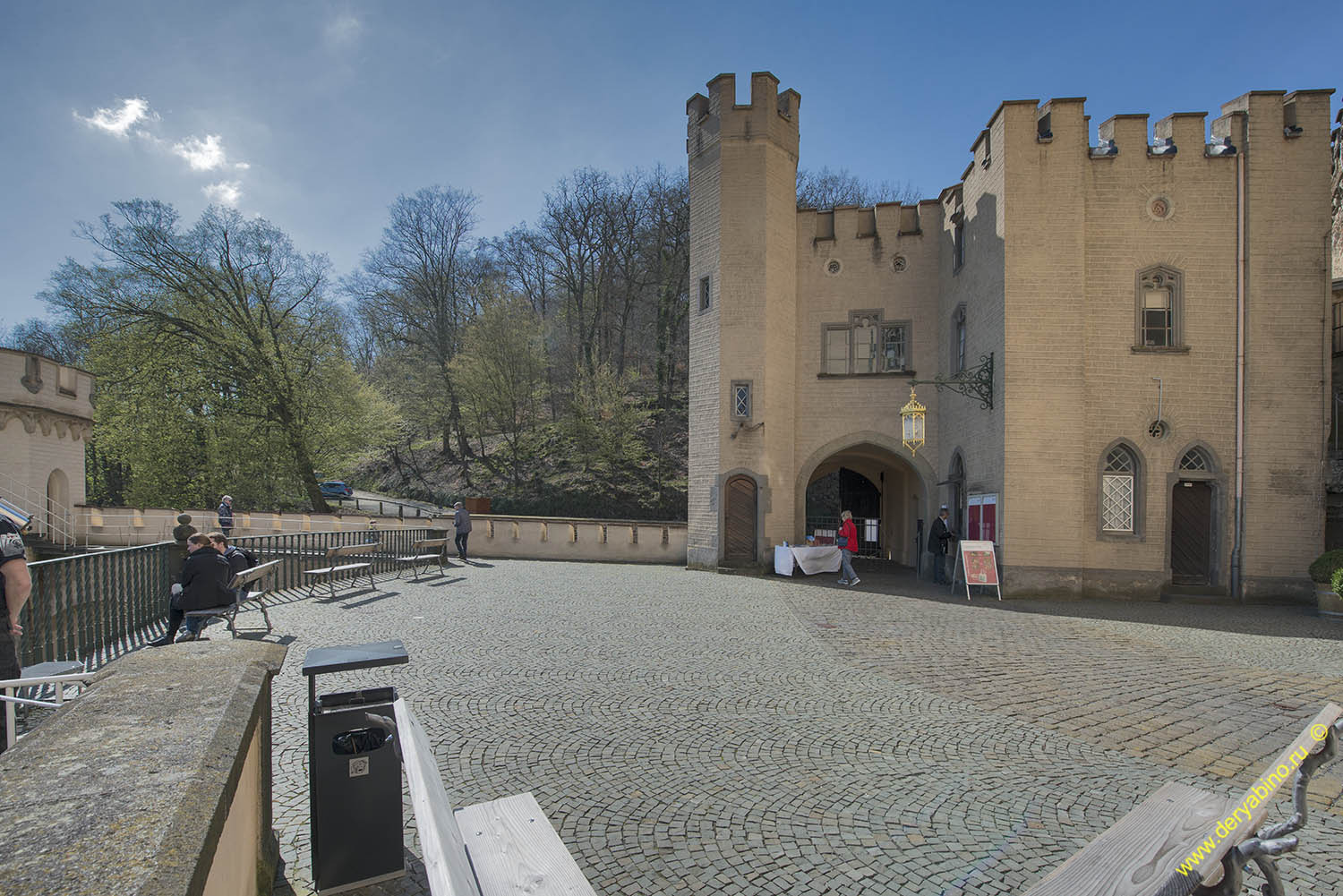 Замок Штольценфельс Schloss Stolzenfels