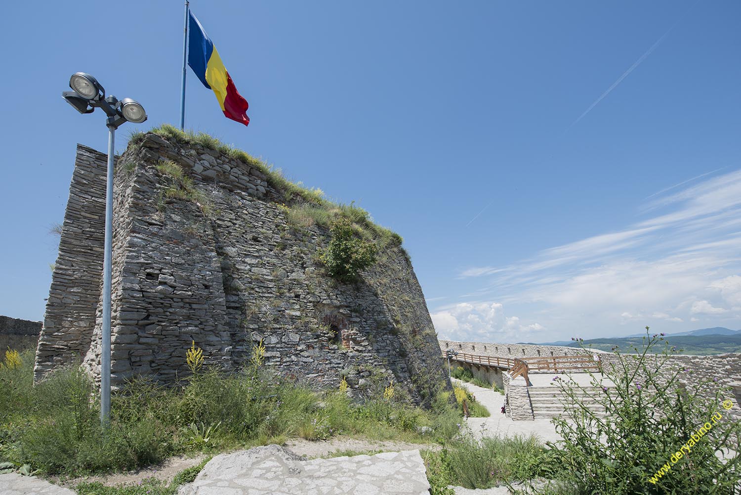    Fortress of Deva Romania