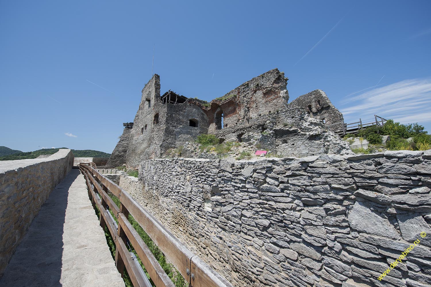    Fortress of Deva Romania