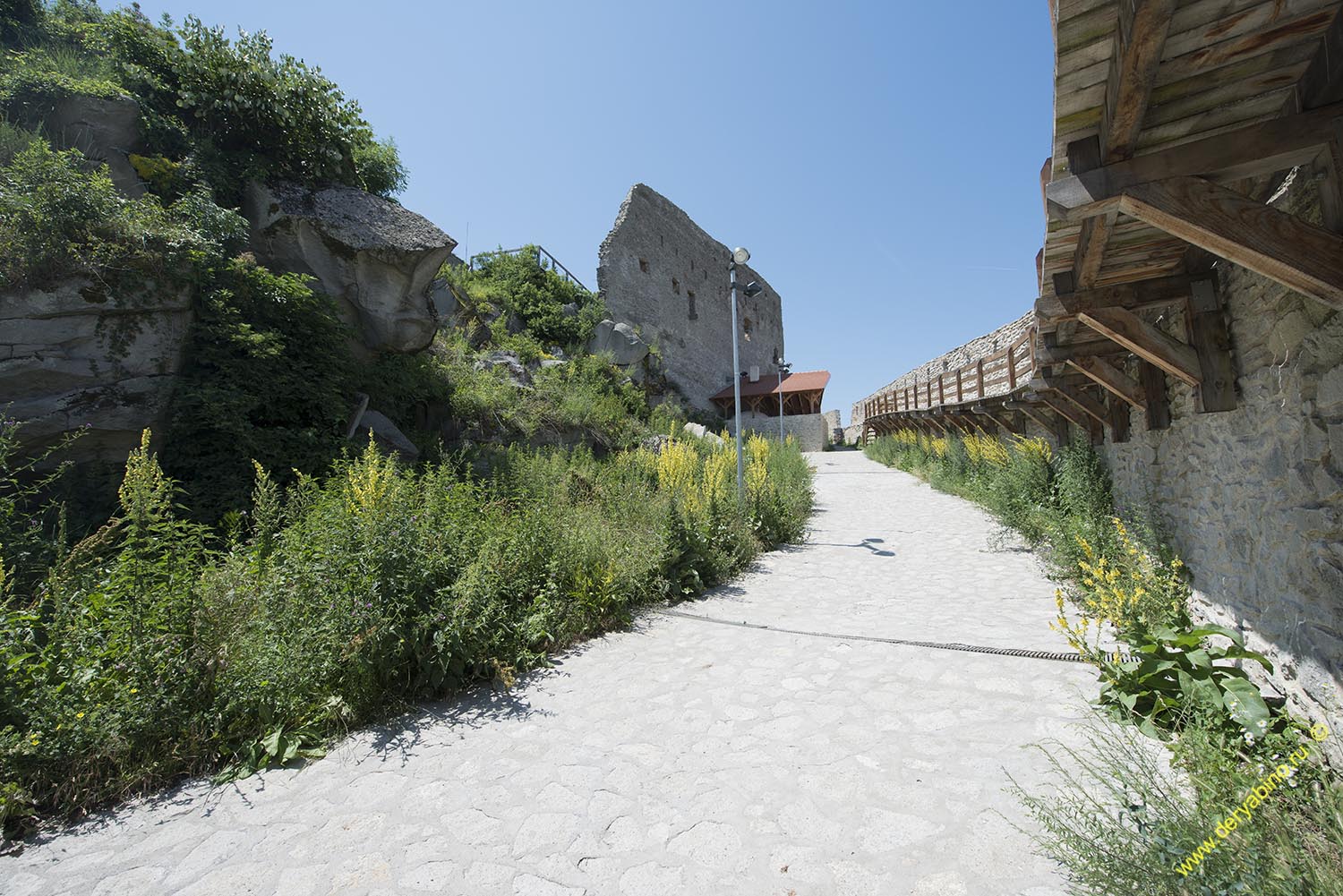    Fortress of Deva Romania